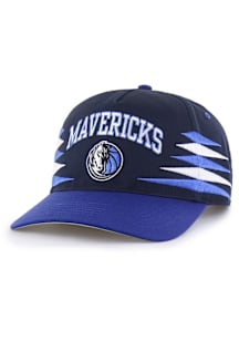 47 Dallas Mavericks Diamond Cut Hitch Adjustable Hat - Navy Blue