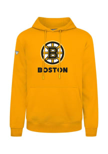 Levelwear Boston Bruins Mens Gold Podium Home Turf Long Sleeve Hoodie