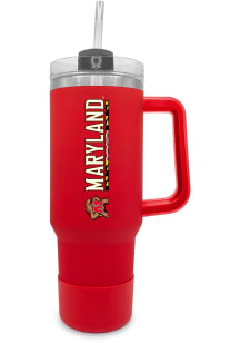 Red Maryland Terrapins 40 oz Stainless Steel Tumbler
