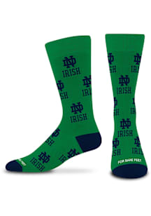 Notre Dame Fighting Irish Allover Mens Dress Socks