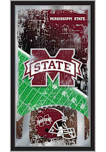 Mississippi State Bulldogs Football Hanging Back Bar Mirror