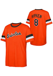 Cal Ripken Jr Baltimore Orioles Youth Orange Triple Sublimation Player Player Tee