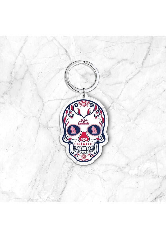 St. Louis Cardinals Lanyard Sugar Skull