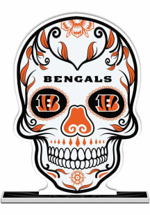 Cincinnati Bengals Skull Standee Figurine