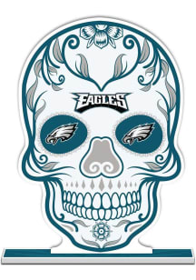 Philadelphia Eagles Skull Standee Figurine