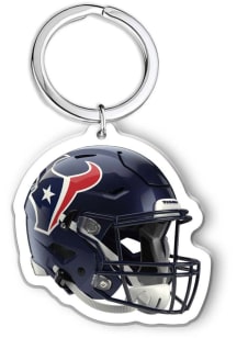 Houston Texans Acrylic Helmet Keychain - Red