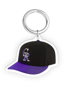 Colorado Rockies Acrylic Cap Keychain