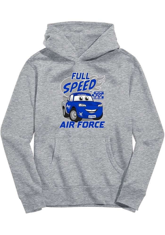 Reproduct U.S.A.F スウェット Air Force Falcons Vive La Fete Youth ATHLETICGREY Full Speed