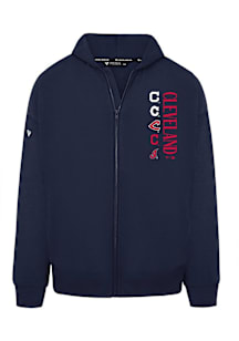 Levelwear Cleveland Guardians Mens Navy Blue Uphill Lineup Long Sleeve Full Zip Jacket
