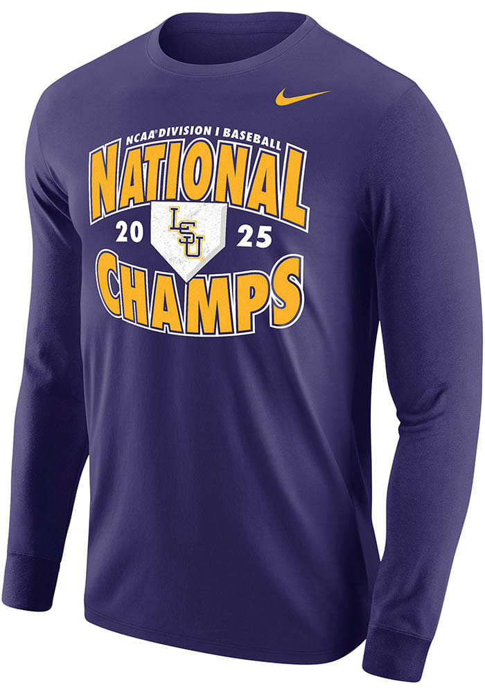 lsu nike long sleeve shirt