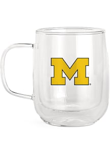 Michigan Wolverines 16oz Campus Landmark Glass Ceramic Mug - White