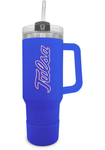 Blue Tulsa Golden Hurricane 40 oz Stainless Steel Tumbler