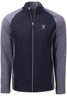 Cutter and Buck Houston Astros Mens Navy Blue Mono Adapt Eco Big and Tall Light Weight Jacket