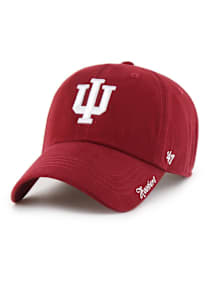 47 Indiana Hoosiers Red Miata Clean Up Womens Adjustable Hat