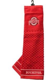 Red Ohio State Buckeyes Tri Fold Golf Towel