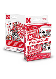 Red Nebraska Cornhuskers Classic Series Playing Cards