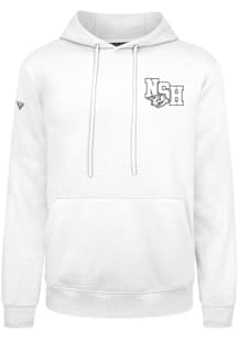Levelwear Nashville Predators Mens White Podium Valiant Long Sleeve Hoodie