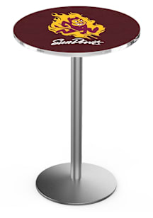 Arizona State Sun Devils Sparky Stainless Round Base Pub Table