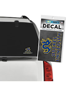 Drexel Dragons Team Logo Auto Decal - Blue