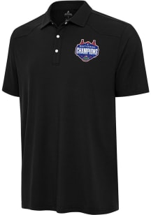 Antigua Florida Gators Mens Black 2025 Mens Basketball National Champions Western Short Sleeve Pol..