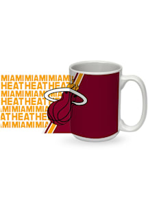 Miami Heat 15oz Ceramic Mug - White