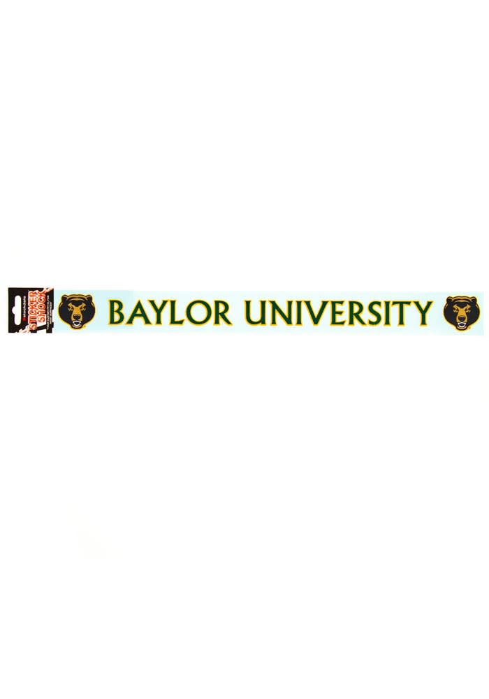 Baylor Bears Full Name Auto Strip - Green