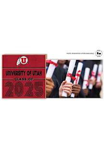 Utah Utes Class of 2025 unique photo frame Picture Frame - Red