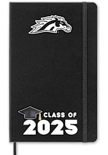 Western Michigan Broncos Class of 25 team logo Notebook and Folder - Black
