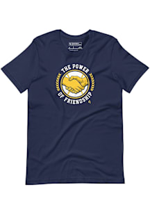 Milwaukee Brewers Navy Blue The Power of Friendship Short Sleeve T Shirt