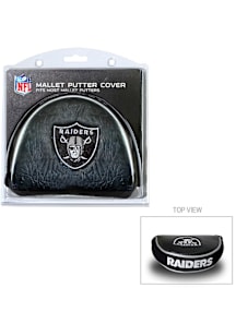 Las Vegas Raiders Black Mallet Putter Cover
