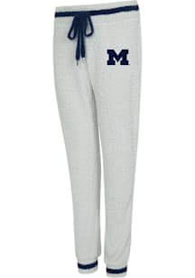 Concepts Sport Michigan Wolverines Womens Whitley Ivory Sweatpants