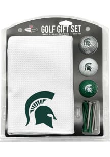 White Michigan State Spartans Microfiber 16x40 Golf Gift Set