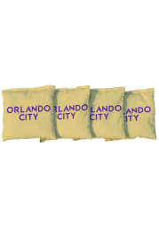 Orlando City SC All-Weather Cornhole Bags Tailgate Game
