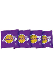 Los Angeles Lakers All-Weather Cornhole Bags Tailgate Game