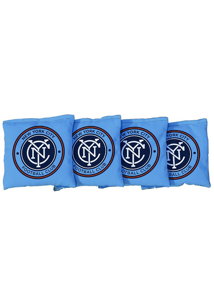 New York City FC Corn Filled Cornhole Bags Tailgate Game