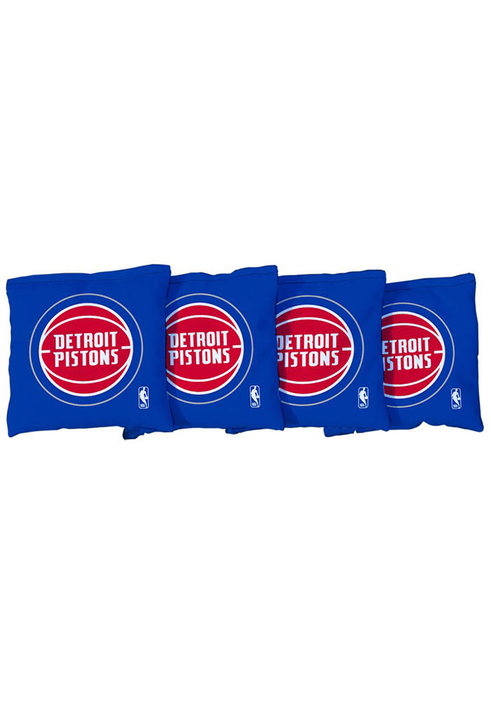 Detroit Pistons Corn Filled Cornhole Bags Tailgate Game