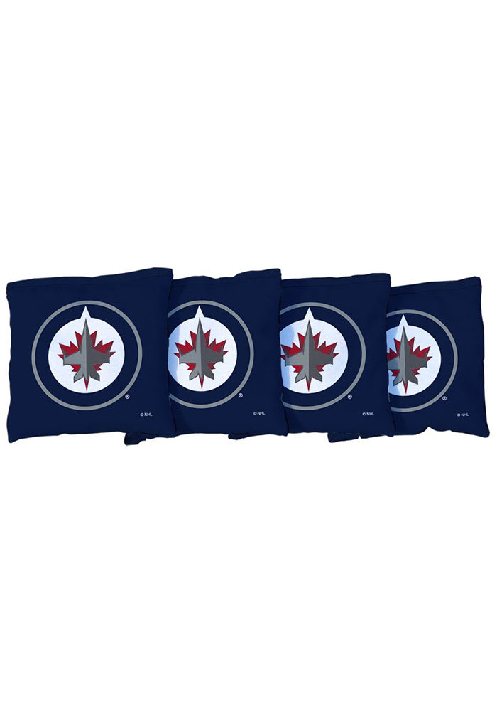 Winnipeg Jets Corn Filled Cornhole Bags Tailgate Game