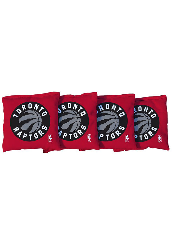 Toronto Raptors Corn Filled Cornhole Bags Tailgate Game