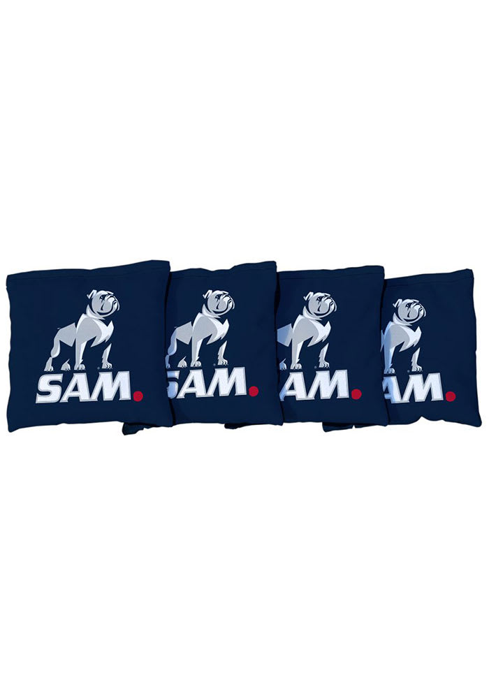 Samford University Bulldogs All-Weather Cornhole Bags Tailgate Game