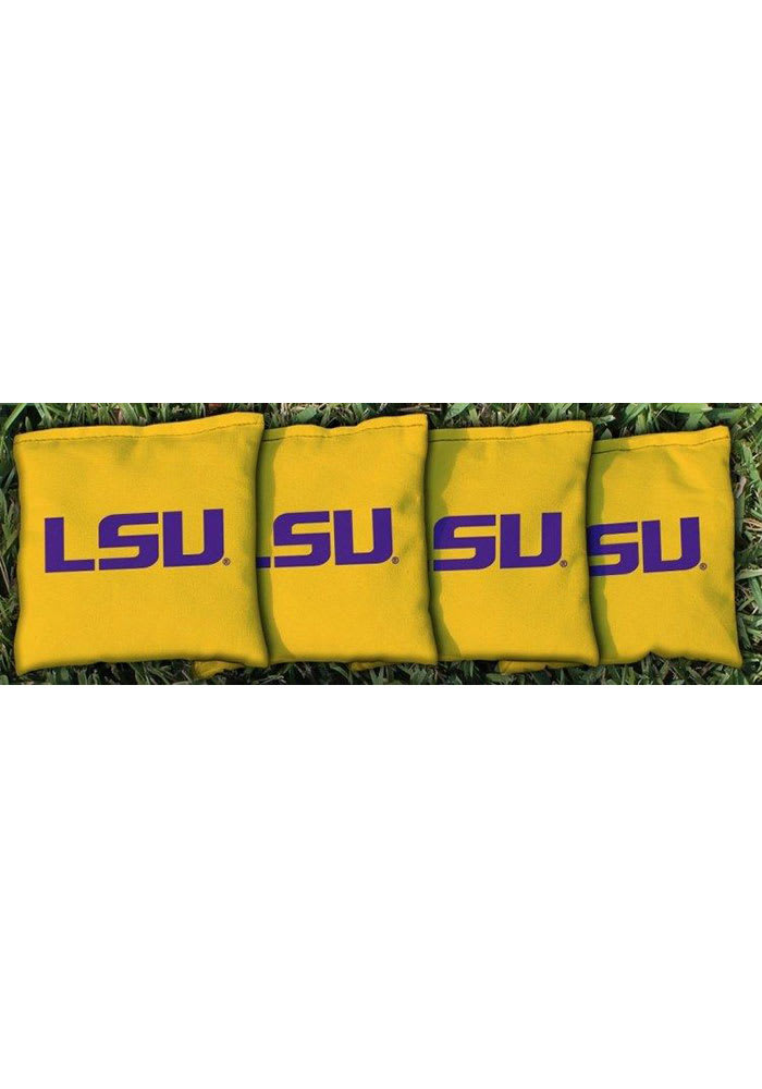 LSU Tigers All-Weather Cornhole Bags Tailgate Game