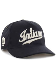 47 Indiana Hoosiers Golden Age Cord Hitch Adjustable Hat - Black