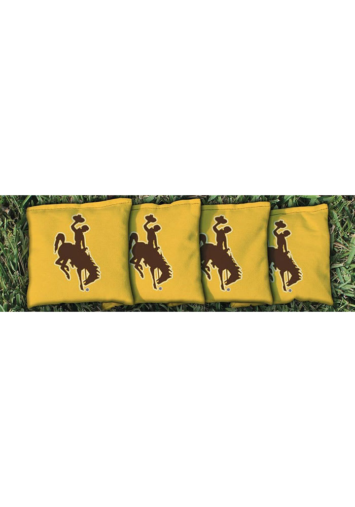 Wyoming Cowboys Corn Filled Cornhole Bags Tailgate Game