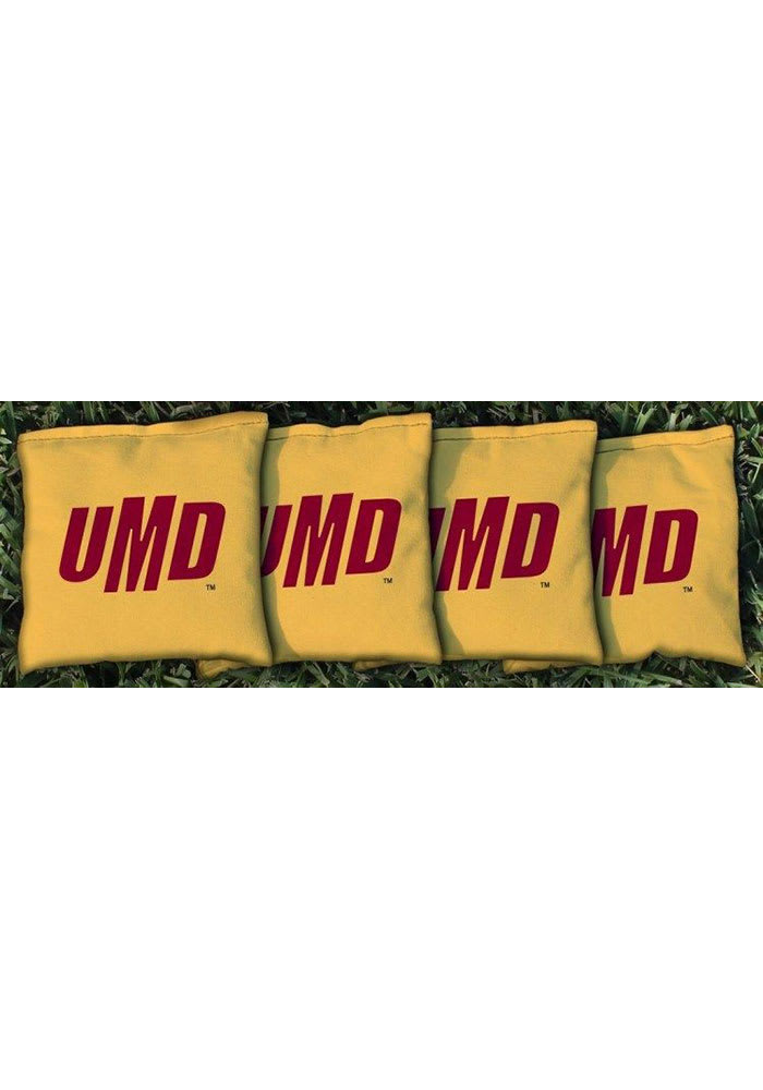 UMD Bulldogs Corn Filled Cornhole Bags Tailgate Game