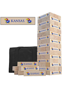 Kansas Jayhawks Tumble Tower Tailgate Game