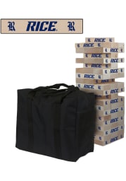 Rice Owls Giant Tumble Tower Tailgate Game
