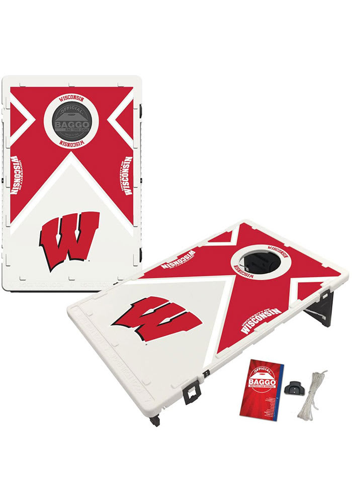 Wisconsin Badgers Baggo Bean Bag Toss Tailgate Game