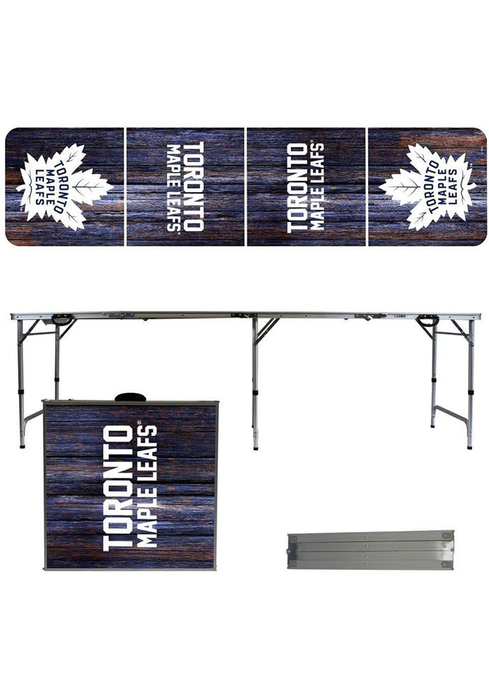 Toronto Maple Leafs 2x8 Tailgate Table