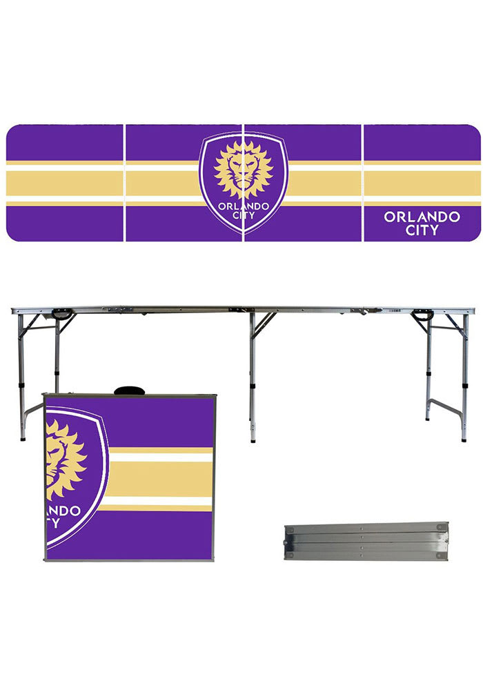 Orlando City SC 2x8 Tailgate Table