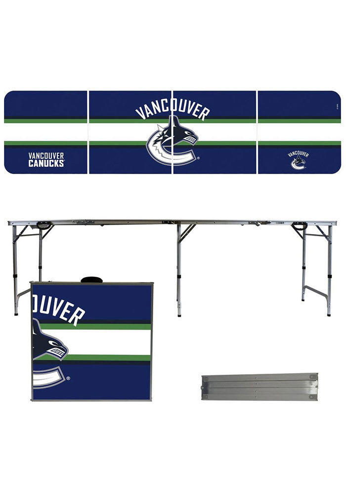 Vancouver Canucks 2x8 Tailgate Table