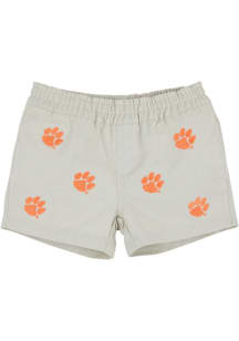 Clemson Tigers Toddler Khaki Critter Sheffield Bottoms Shorts